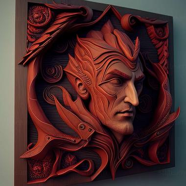 3D model Dragon Age Journeys game (STL)